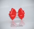 Vintage bows Simple line Crystal