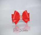 Vintage bows Simple line Crystal AB