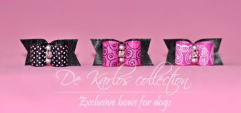 Set Puppy bows 4