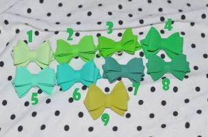   Vintage bows "Super" waterproof    