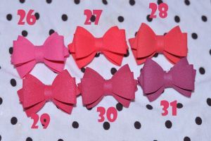   Vintage bows "Super" waterproof     