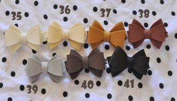   Vintage bows "Super" waterproof    