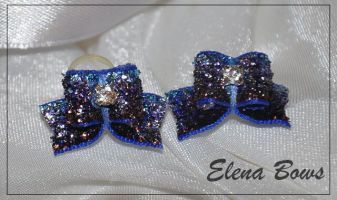 Glitter bows # 29