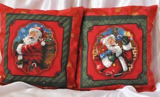 Christmas pillow set "Santa Claus 1"