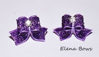 Glitter bows # 2   