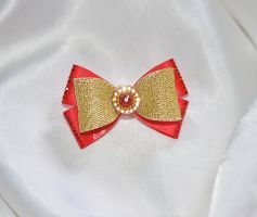 Vintage Show bows Golden Violetta