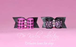 Set Puppy bows 3