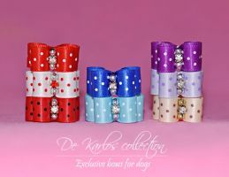 Set bows Funny dots