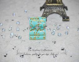 Show bows Turquoise 1221