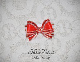 Vintage bows Red Line