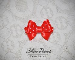 Vintage bows Red 2
