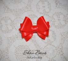 Vintage bows Red 3