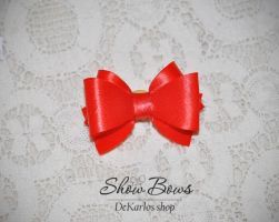 Vintage bows Red 4
