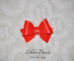Vintage bows Red 5