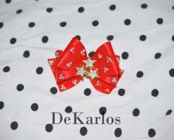 Vintage bows "Stars"